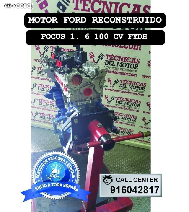 Motor ford focus 1 6 100 cv fydh