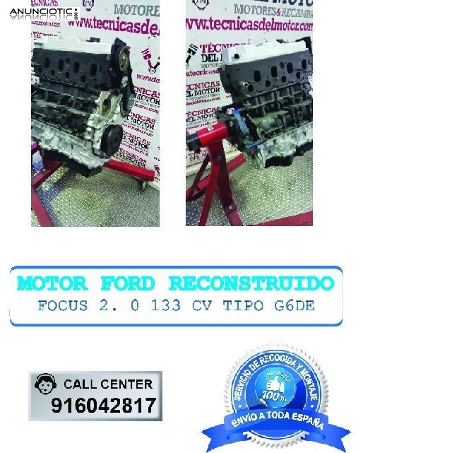 Motor ford focus 2 0 133 cv tipo g6de