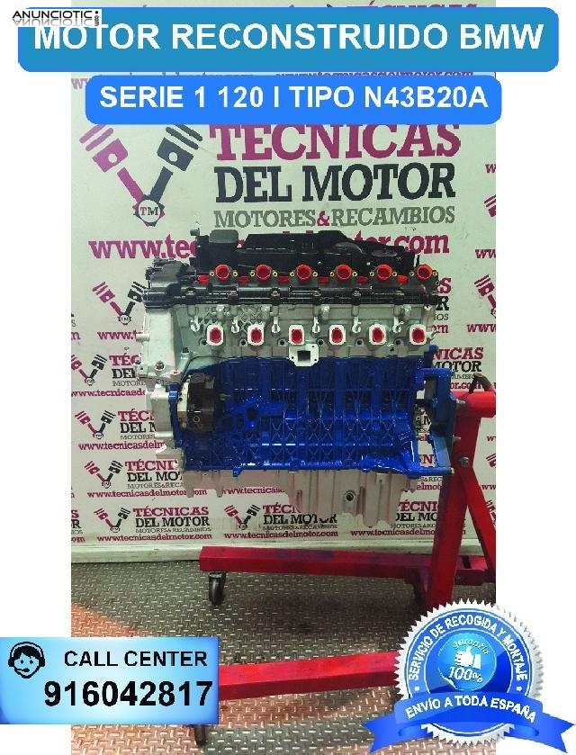 Motor bmw serie 1 120 i tipo n43b20a 