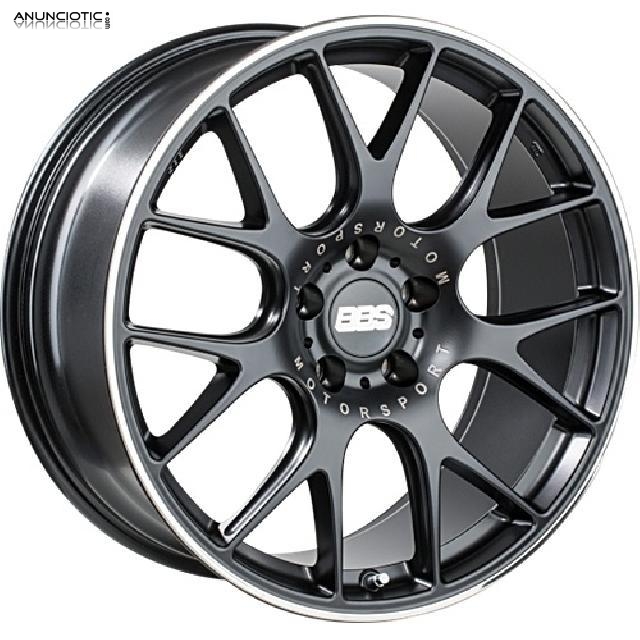 Llantas bbs ch-r black/polished 