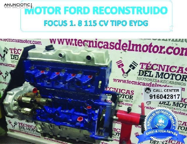 Motor ford focus 1 8 115 cv tipo eydg 