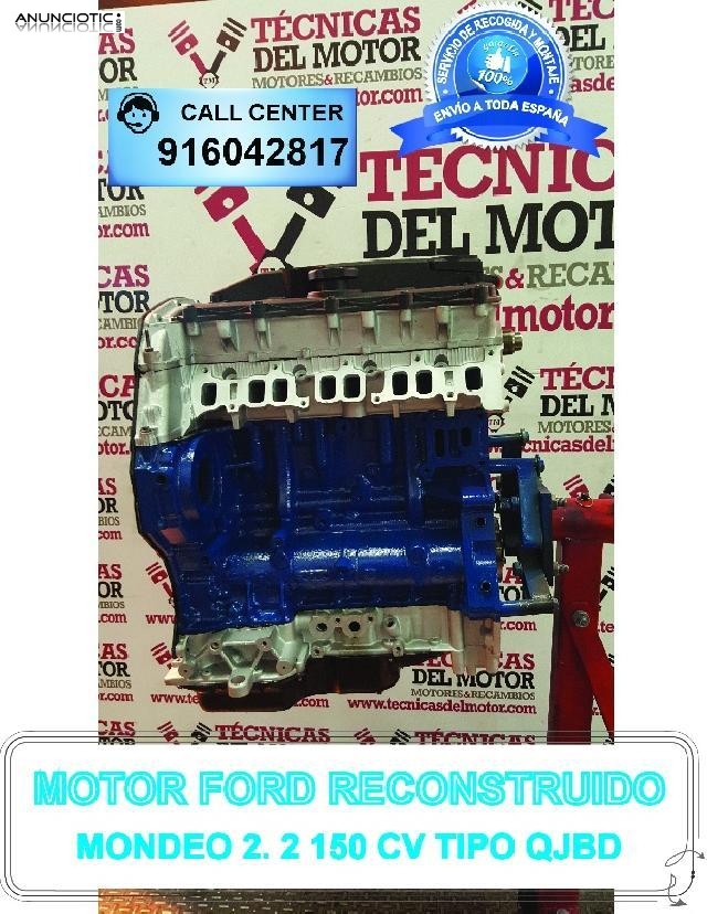 Motor ford mondeo 2 2 150 cv tipo qjbd 