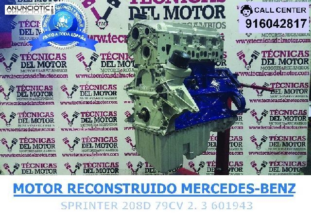 MOTOR MB SPRINTER 208D 79CV 2. 3 601943 