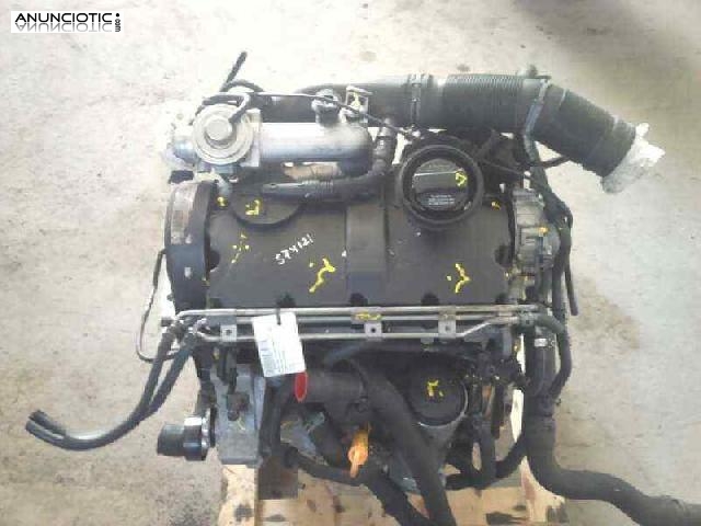 Motor completo atd skoda 