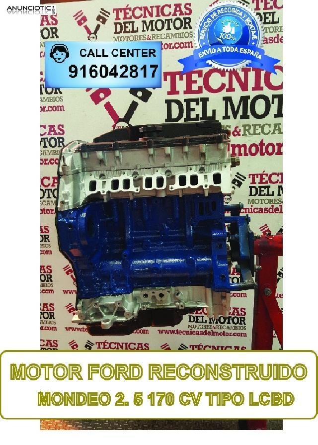 Motor ford mondeo 2 5 170 cv tipo lcbd 