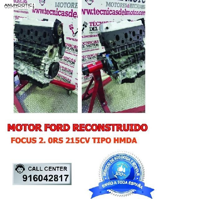 Motor ford focus 2 0rs 215cv tipo hmda 