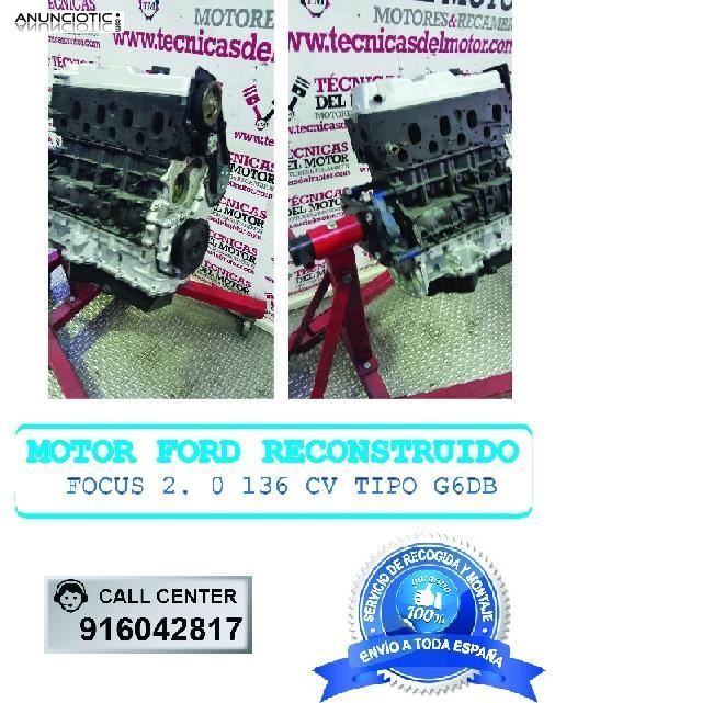 Motor ford focus 2 0 136 cv tipo g6db 