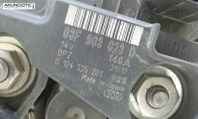 Alternador 3541182 0124525201 seat ibiza