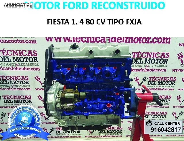 Motor ford fiesta 1 4 80 cv tipo fxja 