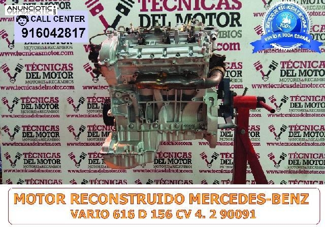 MOTOR MB VARIO 616 D 156 CV 4. 2 90091 