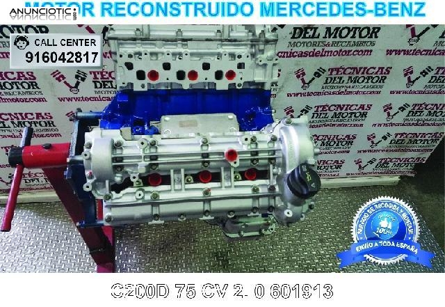 MOTOR MERCEDES C200D 75 CV 2. 0 601913 