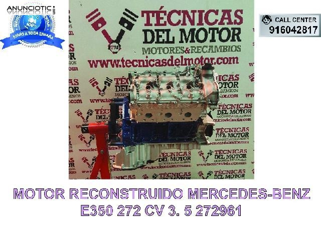 MOTOR MERCEDES E350 272 CV 3. 5 272961 