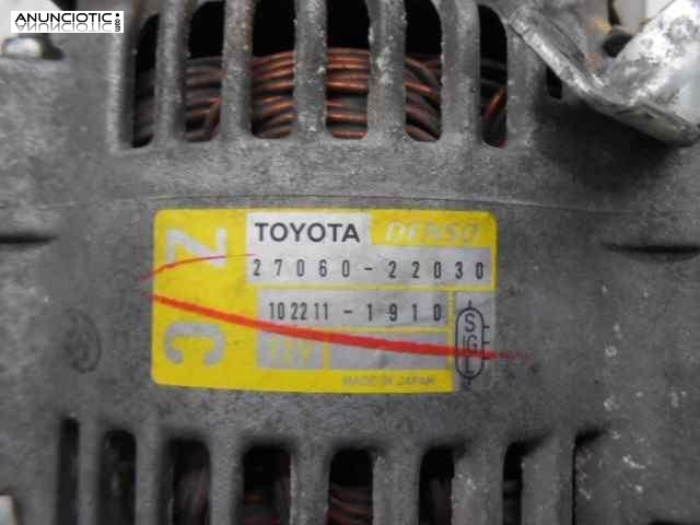 Alternador 3199569 1022111910 toyota