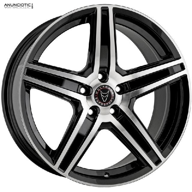 Llantas wolfrace scorpio gloss black/pol 