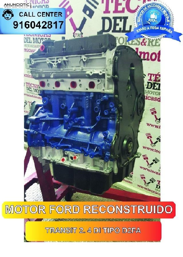 MOTOR FORD TRANSIT 2. 4 DI TIPO D2FA 