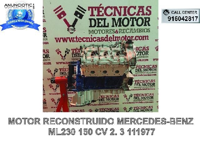 MOTOR MERCEDES ML230 150 CV 2. 3 111977 