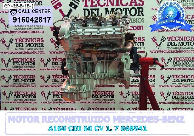 MOTOR MERCEDES A160 CDI 60 CV 1. 7 668941 