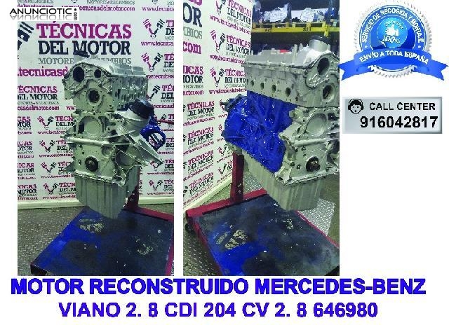 MOTOR MERCEDES-BENZ VITO TIPO OM646980 