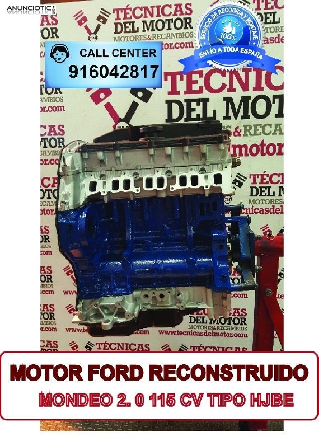 Motor ford mondeo 2 0 115 cv tipo hjbe 