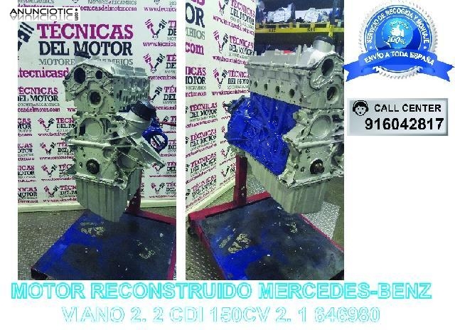 MOTOR MB VIANO 2. 2 CDI 150CV 2. 1 646980 