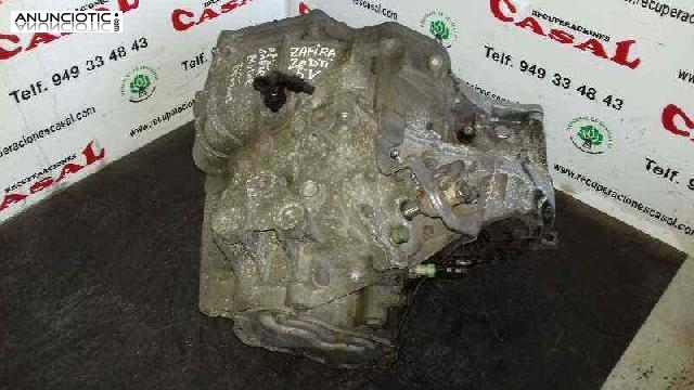 Caja cambios 92084 5495775 opel zafira a