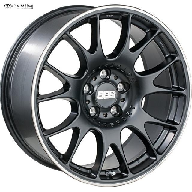 Llantas bbs ch satin black 