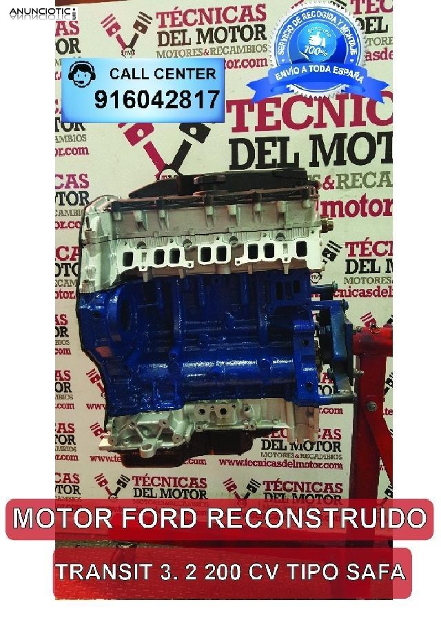 Motor ford transit 3 2 200 cv tipo safa 