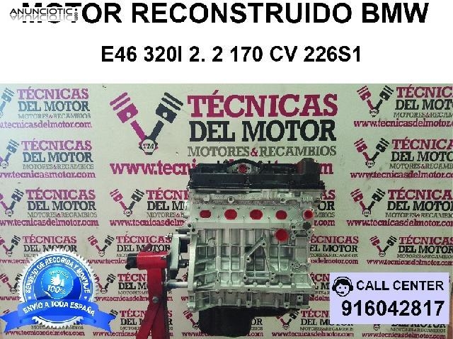 Motor bmw e46 320i 2 2 170 cv 226s1 