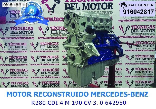 MOTOR MB R280 CDI 4 M 190 CV 3. 0 642950 