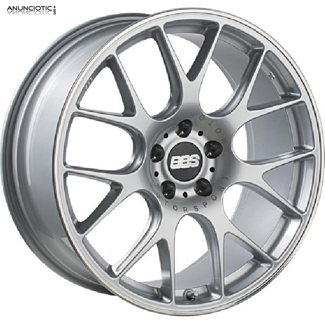 Llantas bbs ch-r silver/polished 