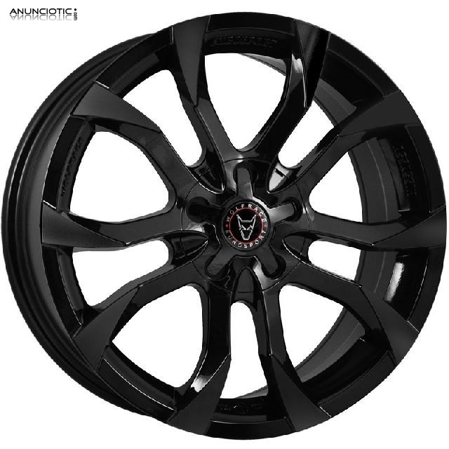 Llantas wolfrace assassin gloss black 