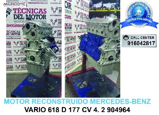 MOTOR MB VARIO 618 D 177 CV 4. 2 904964 