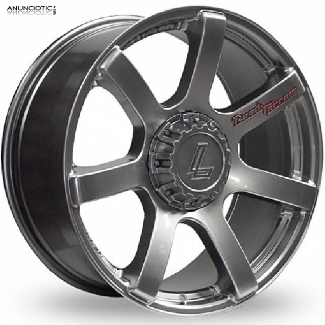 Llantas 4x4 lenso rcc hypersilver 