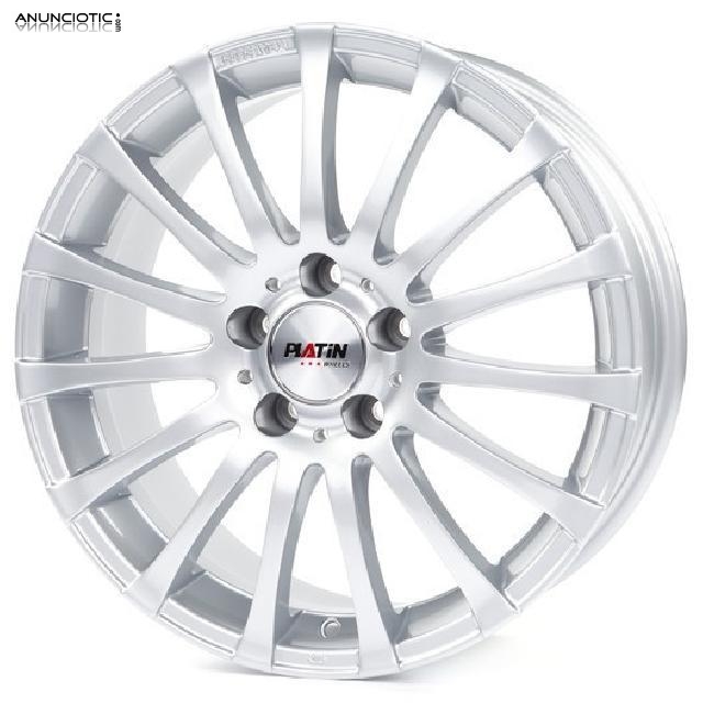 Llantas platin p47 race plata 