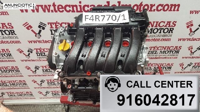 Motor renault 2 0 f4r770 