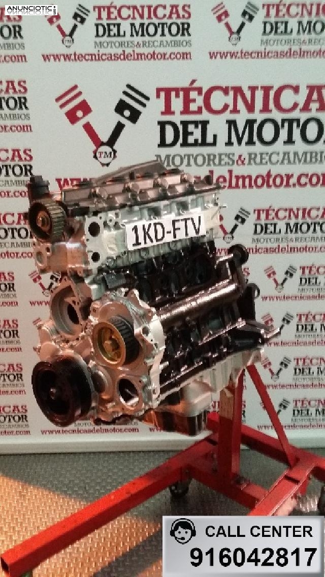 Motor toyota 3 0d d-4d 163cv 1kd-ftv 