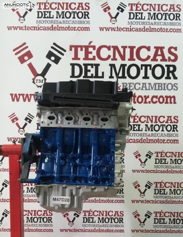 Motor regenerado bmw 2.0 tipo m47d20