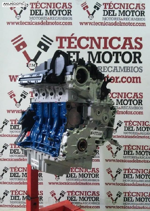 Motor regenerado bmw 2.0 tipo m47d20