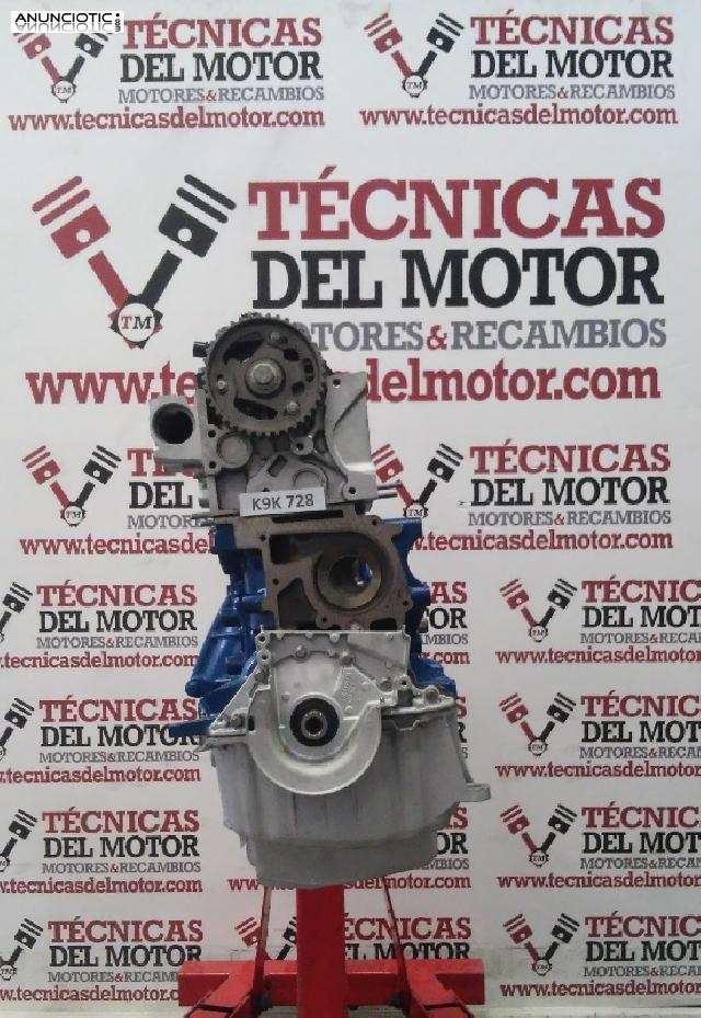 Motor regenerado renault 1.5 dci k9k728