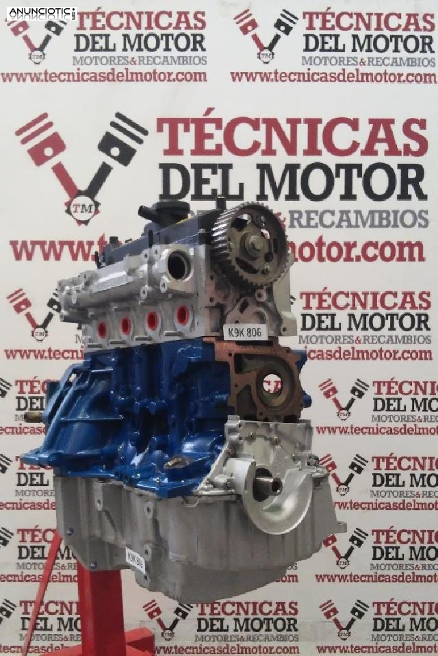 Motor regenerado renault 1.5 dci k9k806