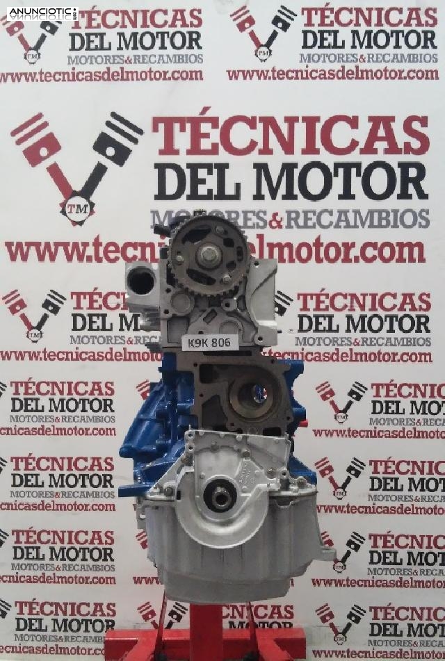 Motor regenerado renault 1.5 dci k9k806