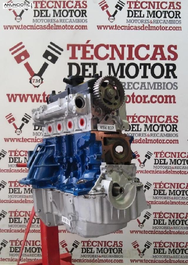 Motor regenerado renault 1.5 dci k9k837