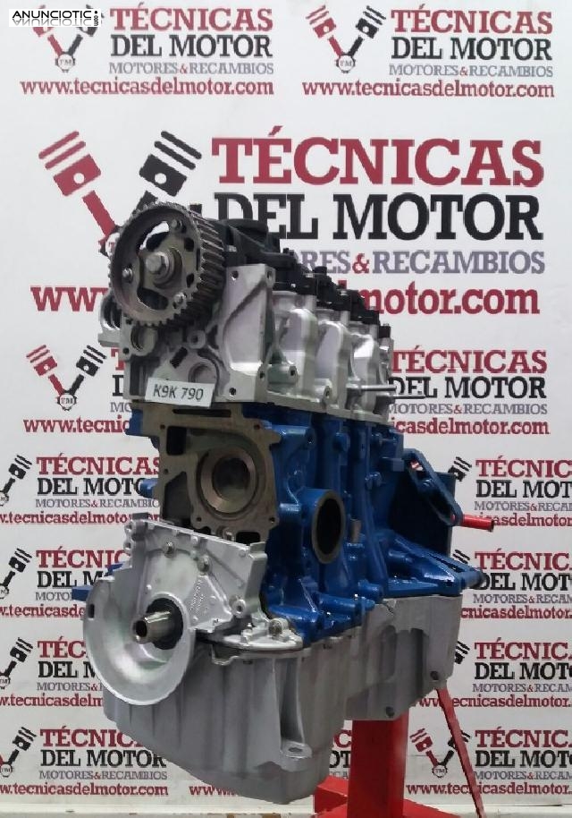 Motor regenerado renault 1.5 dci k9k790