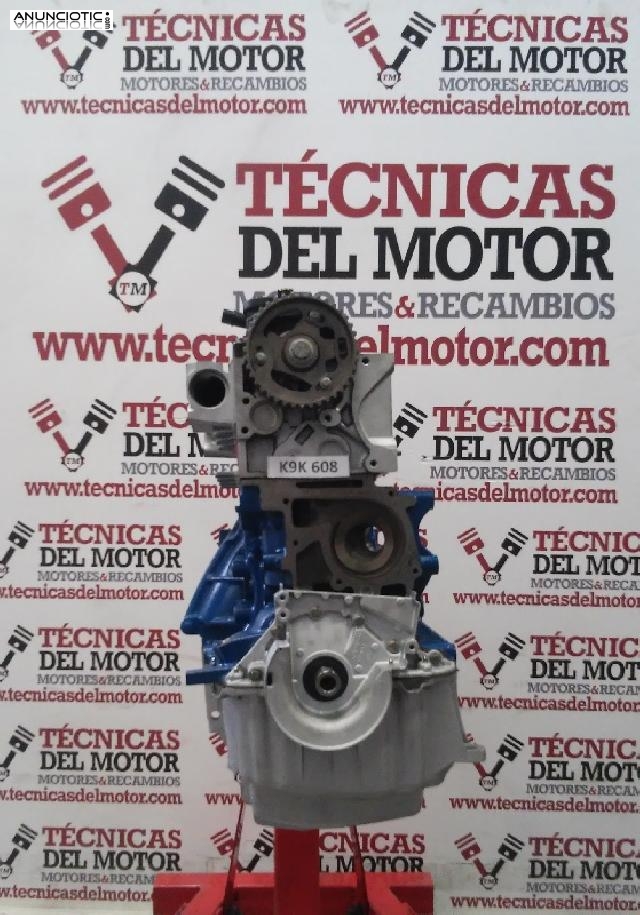 Motor regenerado renault 1.5 dci k9k400