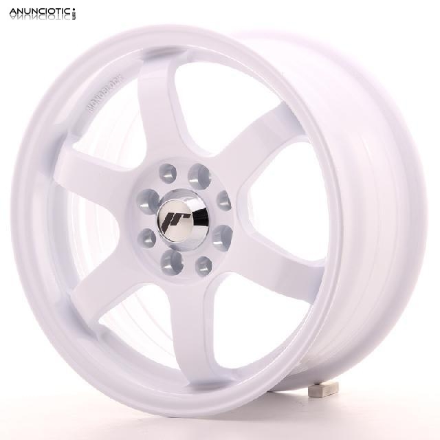 Llantas japan racing jr3 white 