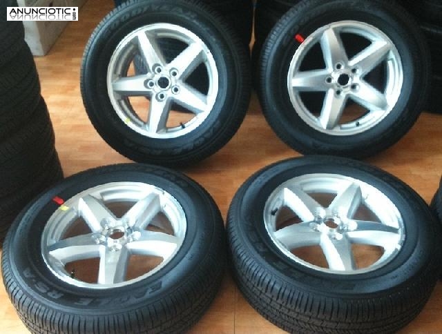 Llantas jeep cherokee originales 7x17 + 