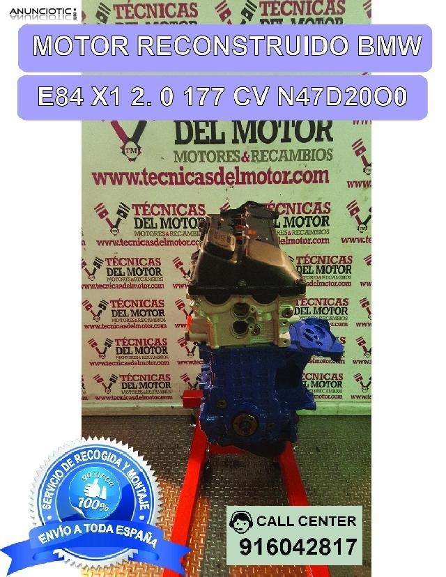 Motor bmw e84 x1 2 0 177 cv n47d20o0 