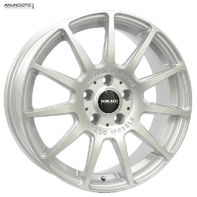 Llantas monaco rallye plata 