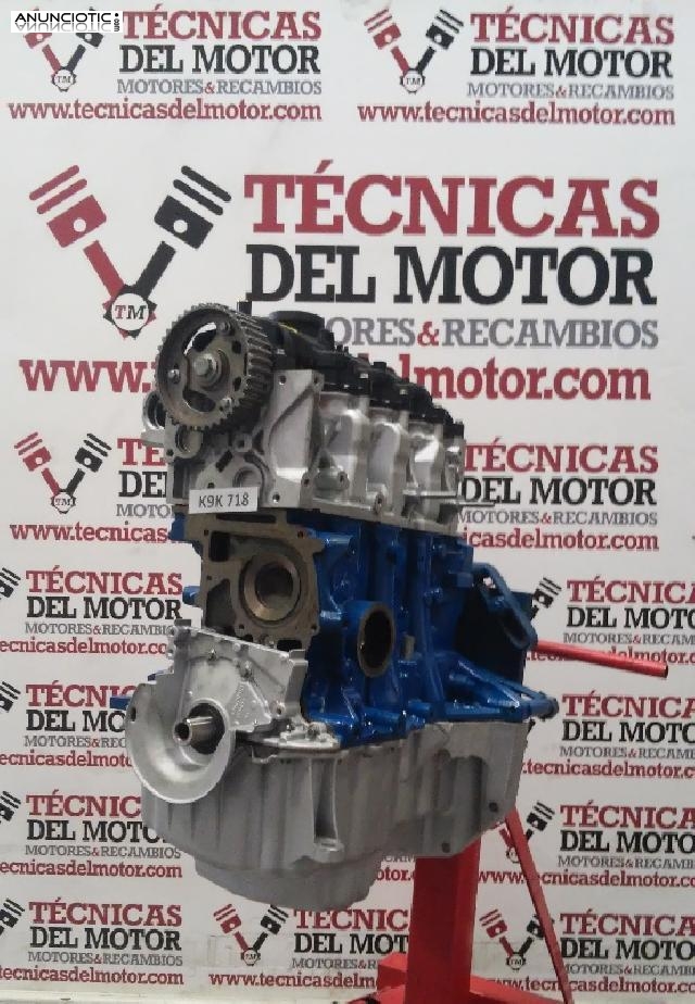 Motor regenerado renault 1.5 dci k9k718