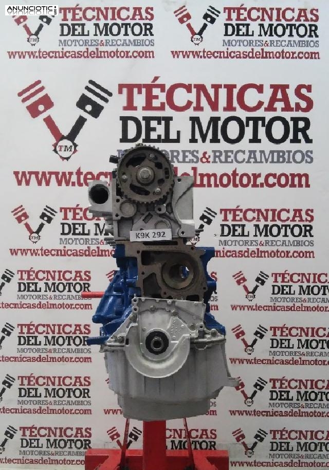 Motor regenerado nissan 1.5 dci k9k 292